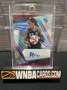 2022 Panini Revolution WNBA - Autographs A'ja Wilson #AG-AJW Cubic /50 (AU) - Picture 1 of 2