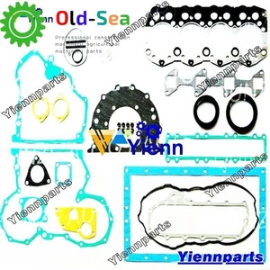 New S4S S4SD Full Overhual Gasket Kit For Mitsubishi Engine F18B TCM Forklift - Picture 1 of 3