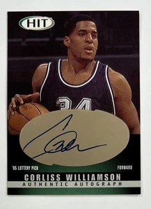 2000 Sage Hit #A48 Corliss Williamson Authentic Autograph Auto AR137 - Picture 1 of 2