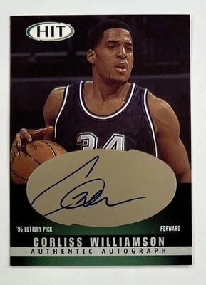 Sage Hit #A48 Corliss Williamson 2000 autógrafo auténtico automático AR137 Foto 1 de 2