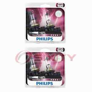 2 pc Philips Low Beam Headlight Bulbs for Cadillac 60 Special CTS DeVille kr