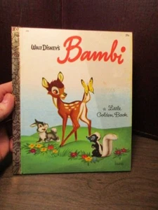 Kinder Hardcover Buch - Walt Disneys BAMBI - Ein kleines goldenes Buch - Bild 1 von 6