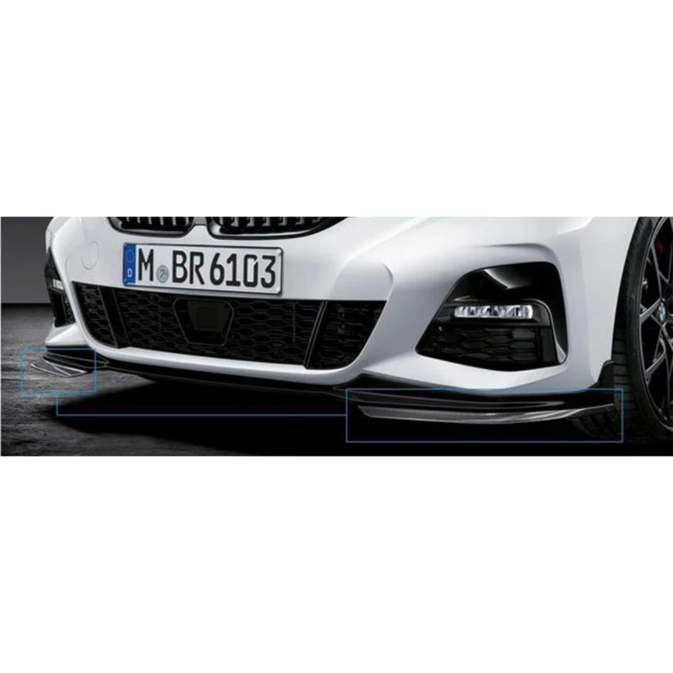 Parachoques inferior izquierdo conductor delantero original OEM para BMW 330e 330e xDrive 330i Foto 1 de 1