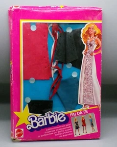 De colección 1980 Italia Mattel BARBIE Hágalo usted mismo Traje HÁGALO USTED MISMO KIT hágalo usted mismo ¡Sin precio base! - Imagen 1 de 10