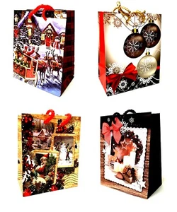 Weihnachtstüten Weihnachten Geschenktüten Geschenktaschen Tüten - Bild 1 von 8