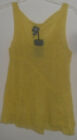 Nwt Lilith France ~ Art To Wear ~ Victorine Dbl Layer Mesh Tank Tunic In Anis Ll