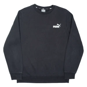 PUMA Mens Sweatshirt Black M - Picture 1 of 6