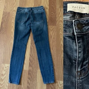 Vaqueros PacSun LOS ANGELES tiro medio más ajustados talla 25 - Imagen 1 de 9