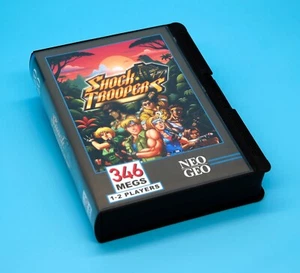Shock Troopers 1 Inglés AES • Neo Geo System • SNK Saurus Shooter ~ Metal Slug - Imagen 1 de 7