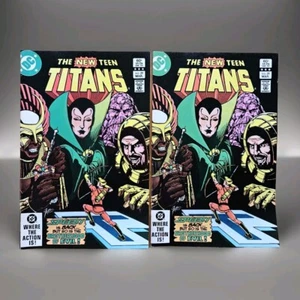 Vintage Lot Of 2 THE NEW TEEN TITANS #29 Comic Books DC 1983 Very Fine - Picture 1 of 4