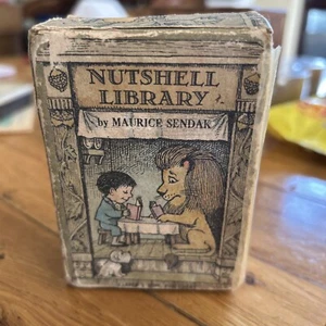 4x Nutshell Library Maurice Sendak 1962 Hardback Book Set - Picture 1 of 16