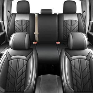 Truck Seat Cover Custom Fit 2009-2023 Dodge Ram 1500/2500/3500 Crew Cab 5-Seat - Picture 1 of 10