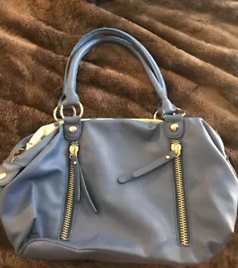 Target Blue Shoulder Bag Purse with lining and pockets - Picture 1 of 3
