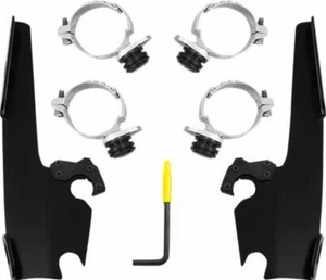 Memphis Shades Fats/Slim Windshield Trigger-Lock Complete Mount Kit 2320-0177 - Picture 1 of 1