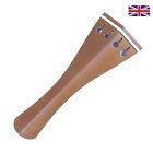 Boxwood Violin Tailpiece - Hill Model with White Trim 10.8cm