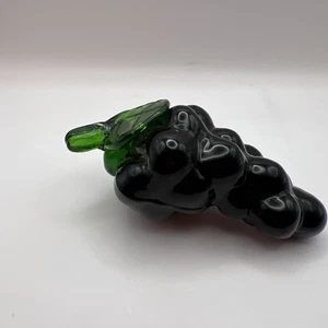 Vintage Art Glass Purple Grape Cluster - Picture 1 of 5