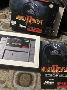 Mortal Kombat II Super Nintendo SNES komplett in OVP Anleitung CIB Videospiel - Bild 1 von 4