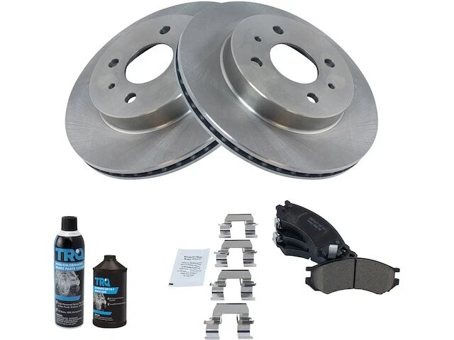 Комплект переднего тормоза и ротора для 1991-2002 Saturn SL2 1992 1993 1994 FY476FS - Изображение 1 из 1