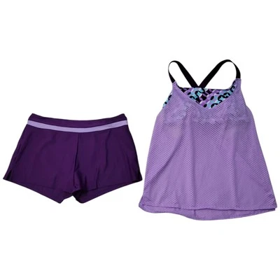 Conjunto Tankini Feminino ZeroXposur 2 Peças Alça Larga 2Para - Imagem 1 de 3