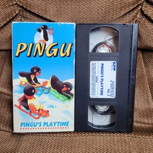 RARE Pingu Volume 3 - Pingu's Playtime (VHS, 1991) Tape Canadian Exclusive HTF - Picture 1 of 2