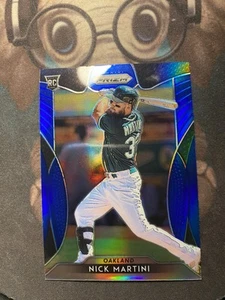 2019 Panini Prizm #280 Nick Martini Blue Prizm - Picture 1 of 2