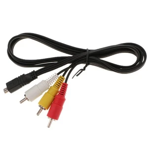 AV TV RCA Out Video Cable compatible with Sony DCR-HC96 - Picture 1 of 3