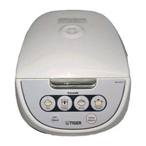 Tiger JBV-A10U 5,5 Tassen Multifunktionaler Reiskocher Wärmer Getestet Funktioniert - Bild 1 von 8