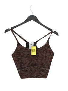 Adidas Women's Top S Multi Polyester with Spandex Cropped - Picture 1 of 5