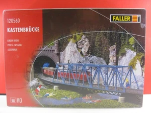 FALLER 120560 H0 puente de caja + pegamento Faller nuevo y embalaje original - Imagen 1 de 3