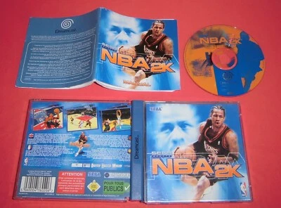 Dreamcast NBA 2K [PAL FR] CIB Boîte Notice Sega Console *JRF* - Photo 1/3