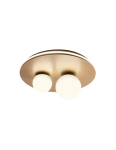 Plafoniera da soffitto a led design moderno oro con 2 luci RD-0268 - Bild 1 von 1