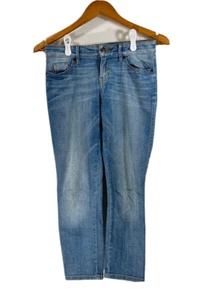 Pantalones de mezclilla Guess para mujer talla media azules medianos Bolsillos de mezclilla lavados elásticos 27,5 Wx24 L - Imagen 1 de 6