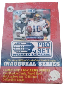Juego profesional 1991 Liga Mundial Fútbol Fábrica Estuche (150) Jason Garrett Novato - Imagen 1 de 4