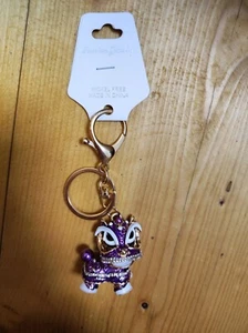 Chinesischer Löwe Anhänger mit Strasssteinen - Bild 1 von 3