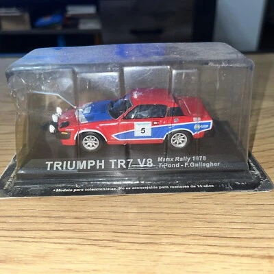 TRIUMPH TR7 V8 N° 5 MANX RALLY 1978 - T. POND - F. GALLAGHER au 1/43° C23 - Photo 1/4