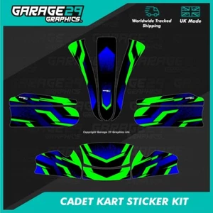 CADET MK20 KART STICKER KIT - MATRIX - COLOUR 2 - CUSTOMISABLE - Picture 1 of 3