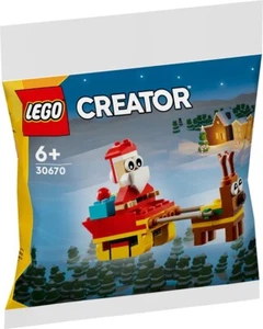 LEGO Creator Santa's Sleigh Ride (30670) Polybag - NEW RELEASE - Picture 1 of 4