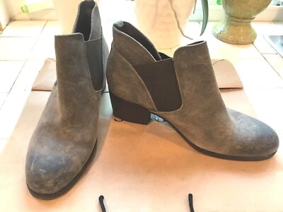  BOTINES ROCKPORT MUJER DISTRESS DANI GRIS GAMUZA CHELSEA, TALLA:9  Foto 1 de 4