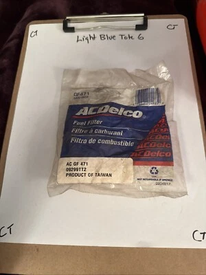 AC Delco GF471 / GM 5651803 燃油过滤器 全新 原始设备制造商 — 第 1/2 张图片