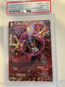 PSA 10 Super baby 2 , 2019 Dragon ball super // S.8 Malicious Machinations #BT8- - Picture 1 of 2