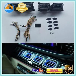 64 Colors Air Vent LED Ambient Light For Benz GLE W167 Interior Atmosphere Lamp - Picture 1 of 7