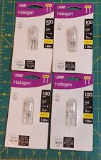 4 Pack Feit Electric 100-Watt Bright White GY6.35 For Decorative Fixtures NEW