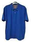 Dockers Levi Strauss & Co Short Sleeve Polo T Shirt Size L XL Blue