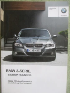 BMW 316i-335i +xDrive,M3, 316d-335d berlina touring E90 E91 manuale danese 8/2011 - Foto 1 di 2
