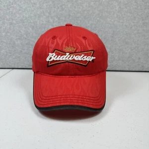 Dale Earnhardt Jr #8 Budweiser NASCAR Hat Cap Chase Authentic Red #read - Picture 1 of 9