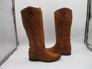 Botas de montar FRYE de cuero marrón hasta la rodilla para mujer talla 8 estilo B 3477172-COG - Imagen 1 de 12
