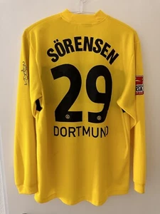 Camiseta Borussia Dortmund BVB Matchworn Bundesliga 2002/2003 Jan Derek Sörensen - Imagen 1 de 12