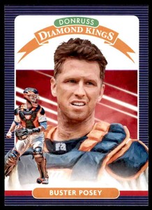 2020 Donruss Diamond Kings Buster Posey San Francisco Giants #2