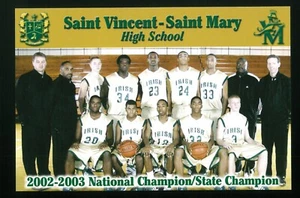 2002-2003 Saint Vincent-Saint Mary High School Team Photo LEBRON JAMES - Picture 1 of 2