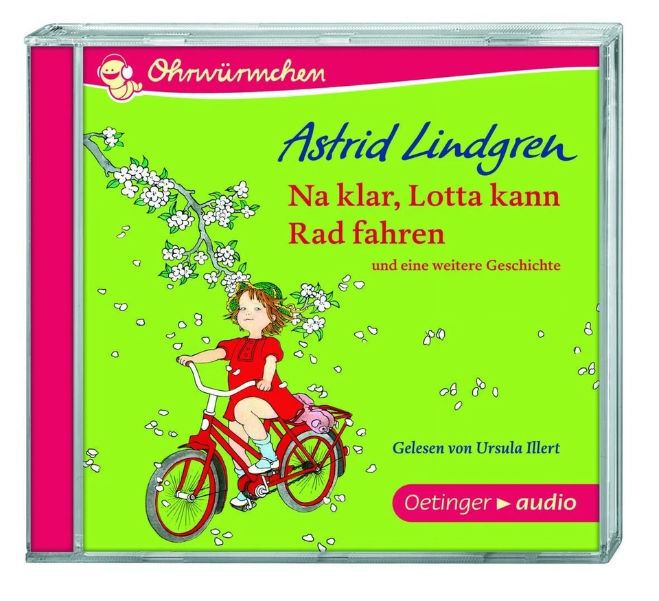ASTRID LINDGREN - NA KLAR,LOTTA KANN RADFAHREN UND EINE WEITERE GE  CD NEW  - Image 1 of 1